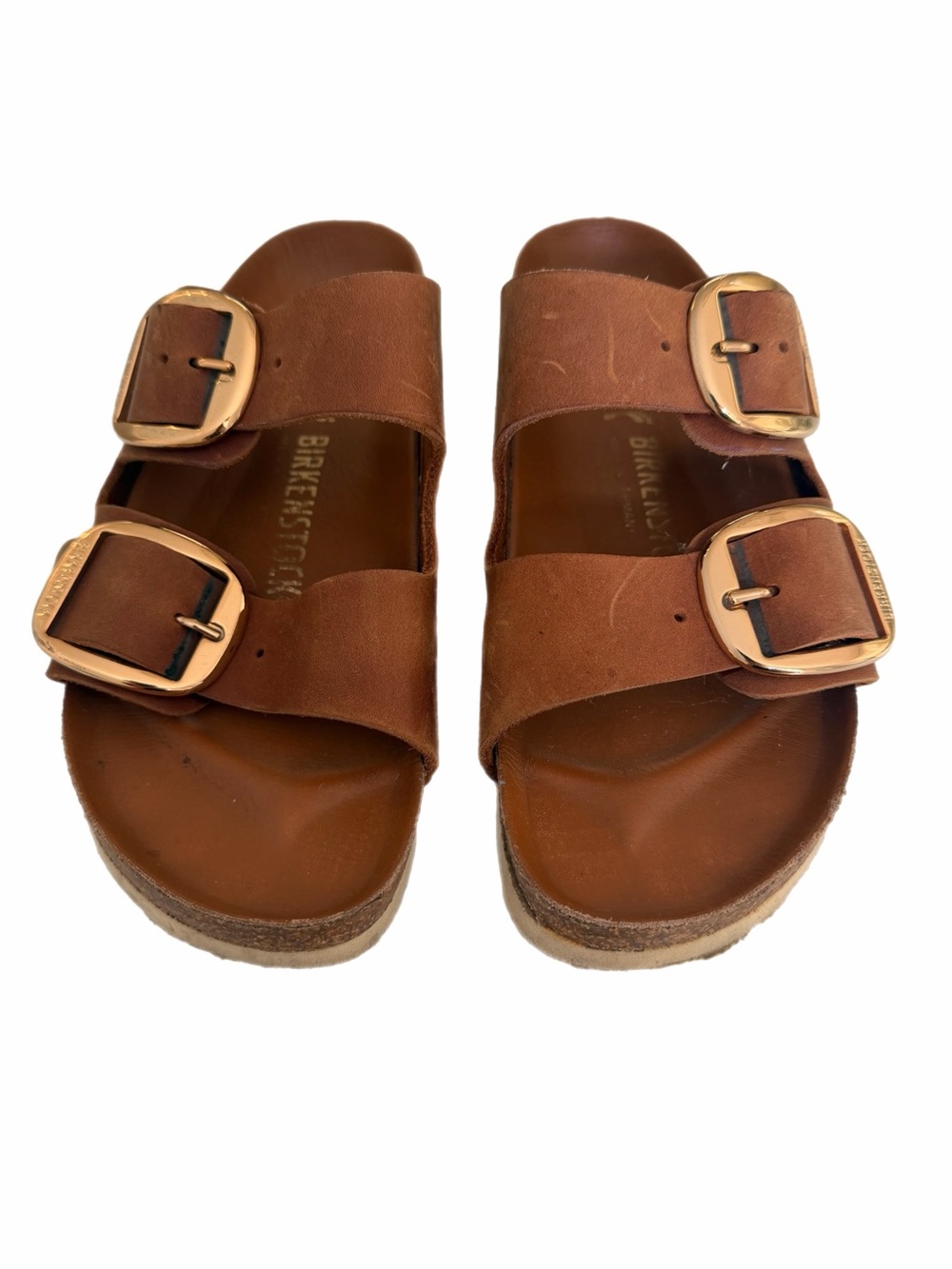 Birkenstock Women’s Arizona Leather Sandals - Brown - Size 37